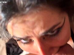 Kaitlyn's brutal anal domination and cum swallow in toilet slave session!!