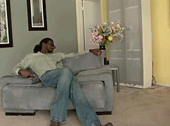 Hey curvy blonde milf mommy, wanna deepthroat this black monster cock doggystyle?