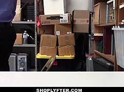 tiny latina shoplifter teen gets busted and fucked hard 😈🔥