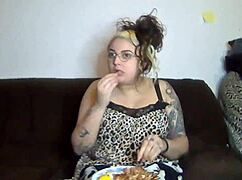 damn rebecca adams' big tits make me wanna eat her out backstage like daddy's slut