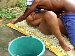 What if cool morning outdoors turns into wet pussy pounding with monster cock?