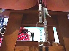 Big Pink Pussy Lips Dangled And Stretched With Weights