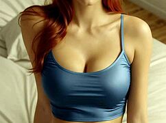 Middle Eastern Lingerie Models Barefoot in Panties and Heels