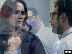 i'm gettin fisted so hard by this busty milf doctor ugh creampie next