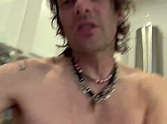 Nacho daddy rams monster cock into shaved pussy during yoga