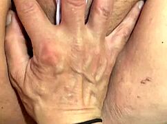 her fingers slide deep into the juiciest pussy rubbing till she moans loud