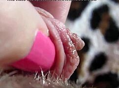 Clit explodes in massive closeup orgasm!