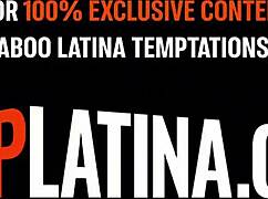 slutty latina stepsis duo rides stepbro's monster cock pov anal cowgirl deep