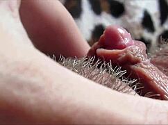 Clit explodes in massive closeup orgasm!