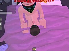 hey slutty best friend why let him fuck you so hard in roblox like that?