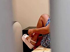 Raw spying compilation on Mexican uni Miranda miniskirt upskirt teen!