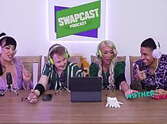 little puck endures gangbang from blaze jimmy and mike