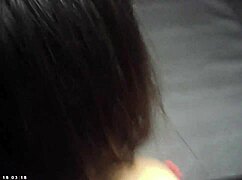 Glasses Brunette Endures Hardcore Pussy Pounding BTS Shoot