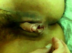 greedy housewife stuffs her wet pussy and ass while slurping huge cock 😈🍆💦