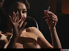 Veronica Leal smokes cig while stroking cock in sexy fetish!