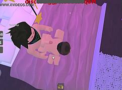 hey slutty best friend why let him fuck you so hard in roblox like that?
