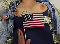 Blonde fuck doll screams as pussy and ass get punished for cash