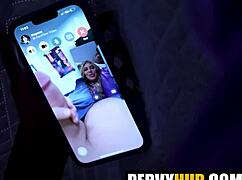 Shhh stepdad's next door as I fuck Lolly Dames with Ethan