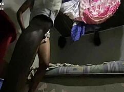 aww poor slut shakes her skinny miniskirt ass