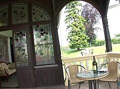 BRUNETTE MAID'S HUGE-COCK HUNGRY ASS DEMANDS ANAL THREESOME POUNDING