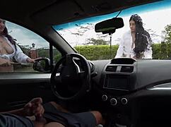 Hot Colombian sluts 😍 wash cars then fuck huge cocks 👅💦