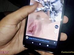 watchin porno tiktoks with bestie got outta hand touchin her huge tits ep1