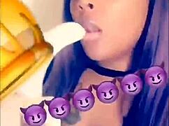 ButtaGIRL!! Devour That Banana With Your Hot Mouth?!