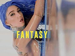 Hey sexy nurse Yhivi lets Ricky Johnson fill her pussy then swallow cum!