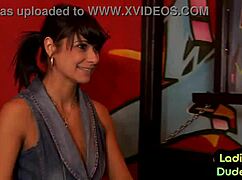 Amateur femdom babes stretch guy's asshole wide with a bottle in extreme pegging