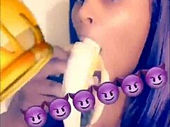 ButtaGIRL!! Devour That Banana With Your Hot Mouth?!