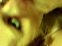 hottie sasha kneels and sucks every drop of jizz from my throbbing cock for her facial fix