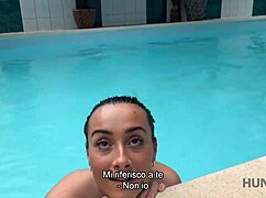 wanna see this pickup teen fucked by the pool?