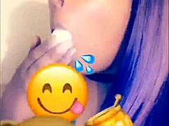 ButtaGIRL!! Devour That Banana With Your Hot Mouth?!