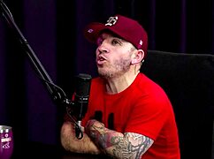 Nerdy Latina teen vibes pussy after bathroom hookup tease on sheer red