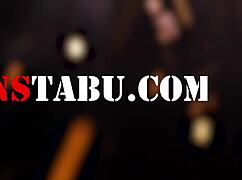 Cheating wife in lingerie rims young man's ass after never cheating on husband before