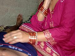 hot indian desi step-brother-in-law sneaks into sister-in-law's room for steamy bathroom sex romp