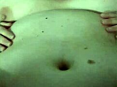 step mom milf blows stepson then rides missionary and doggystyle till creampie