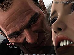 let's play with maid carina as she blows and creampies with toys