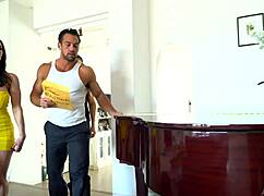 kendra lust takes big cocks in hardcore mmf threesome with cumshots and fingering