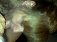 kimberlie wraps lips around that throbbing monster cock for sloppy deep blowjob action