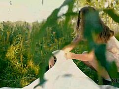 old4k: handsome old man finally convinces busty tattooed teen to fuck outdoors in forest 😍🌳🍆