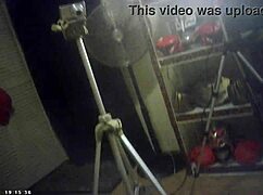 wanna see this glasses brunette take cum on tits while he fucks on?