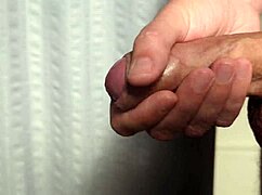 WOW Morning Cumshot Blasts in Early Light Close-Up!!