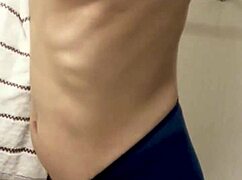 i'm the sexy japanese cutie with perfect tits caught nude after bath on hidden cam