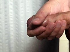 WOW Morning Cumshot Blasts in Early Light Close-Up!!