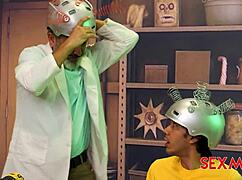 Perverted dreams? Anai Love's big tits and ass get fucked hard in quickie Latina bang!