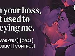 colleague office fuck with cum in mouth and wet pussy fingering