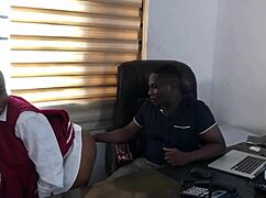 horny hannah begs college teacher for sex to pass her classes