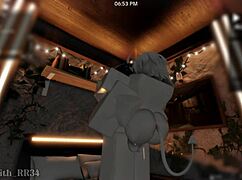 i couldn't hold back anymore and fucked this hot demon girl doggystyle creampie