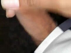 I stroke my cock hard right by the public train tracks